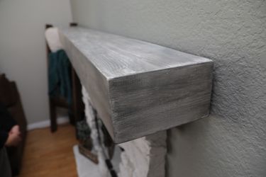 Real wood fireplace mantels custom sizes available