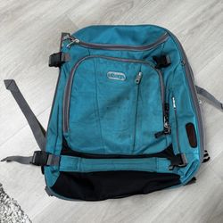 TEAL GREEN EBAGS TRAVEL BACKPACK CARRY ON LUGGAGE