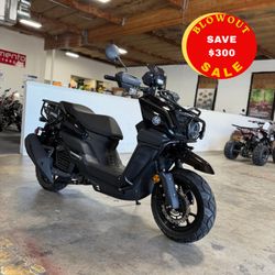 GAS SCOOTER BLOWOUT SALE! Brand New Affordable 200cc Gas Scooter – Beat Traffic & Save Big on Gas! Save $300 Now!