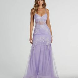 Jenika Formal Embroidered Ball Gown