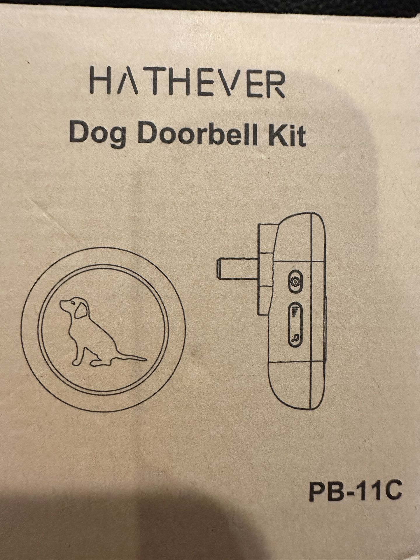 New in box: Wireless Doggie Door Bell