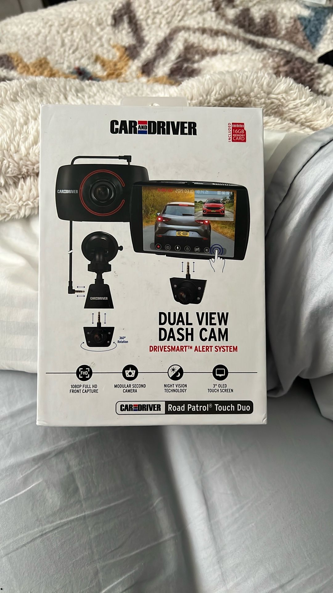 Car and Driver Dual View Dash Cam