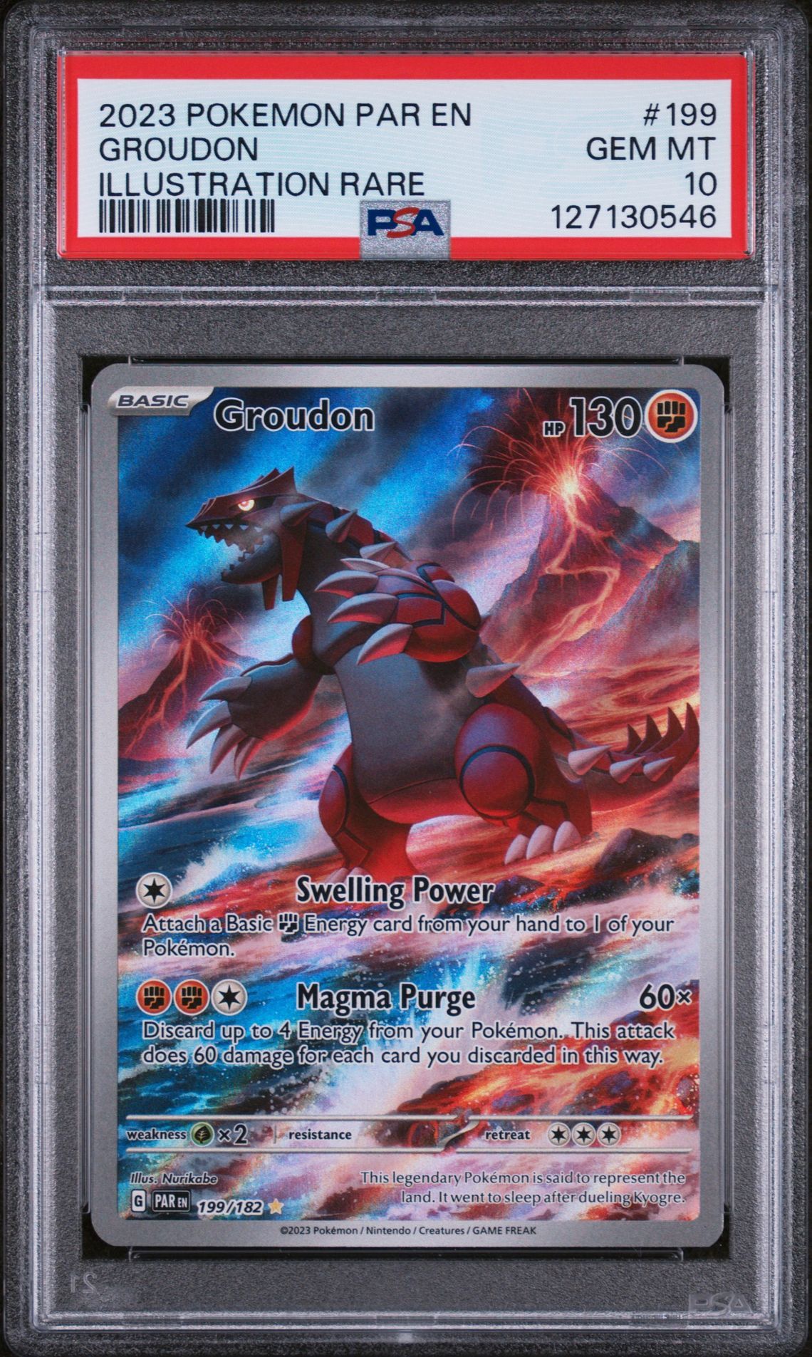 Groudon PSA 10