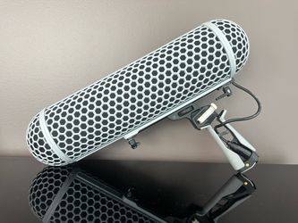 Rode Blimp Windshield and Rycote Shock Mount Suspension System for Shotgun Microphones