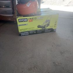 RYOBI
ONE+ HP 18V Brushless 16 in.
Cordless Battery Walk Behind
Push Lawn Mower with (2) 4.0
Ah Batteries and (1) Charger