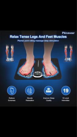 EMS FOOT MASSAGER/NEW/$20/ BLUE DIAMOND & RAINBOW
