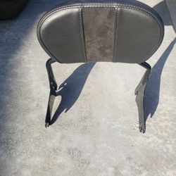 Harley Davidson sissy bar upright passenger back rest with pad. 