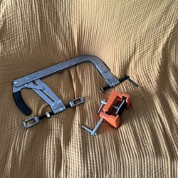 Otc valve spring compressor and Jorgensen Cabinet Claw Clamp