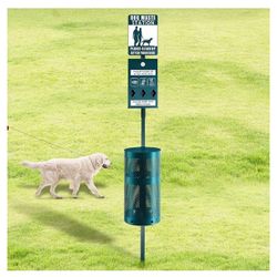 Qinyoung Galvanized Steel Outdoor Pet Bin