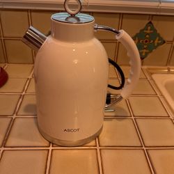 New Ascot Electric Tea Kettle 