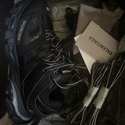 Balenciaga Track LED Sneaker 'Black' Size 10 Worn Twice 