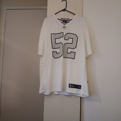 Authentic Raiders Jersey  Size XXL Numer 52 