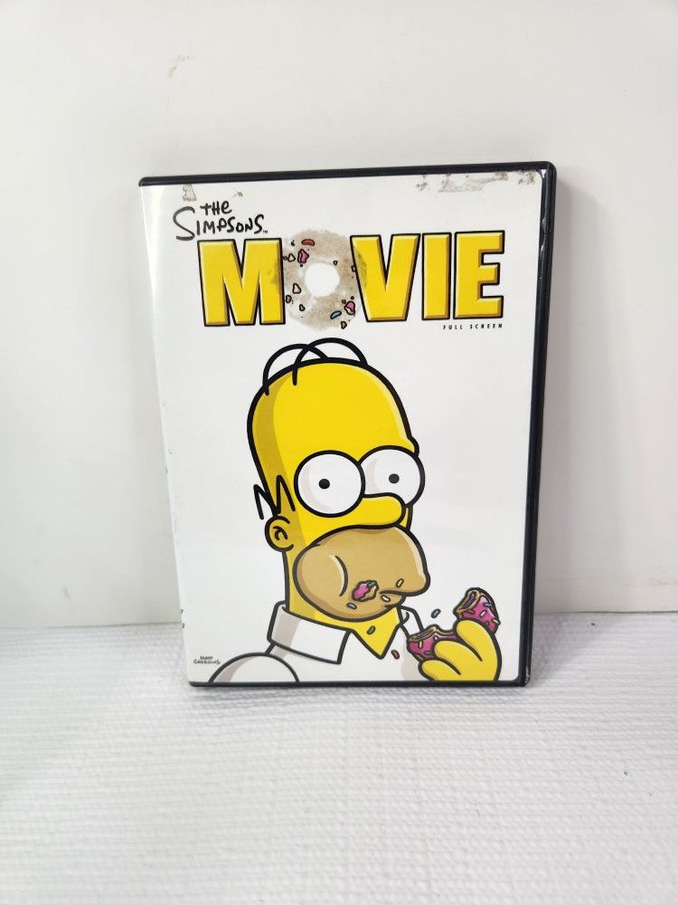 The Simpson Movie Dvd . 