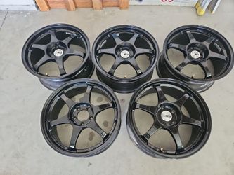 SSR Type-C RS 18x 8.5 wheels gloss black