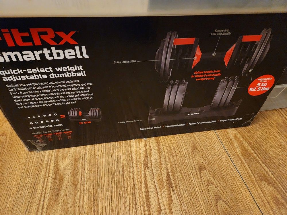 FitRX Smartbell Up To 52.5 Lbs