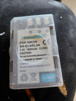 Batteries and memory card