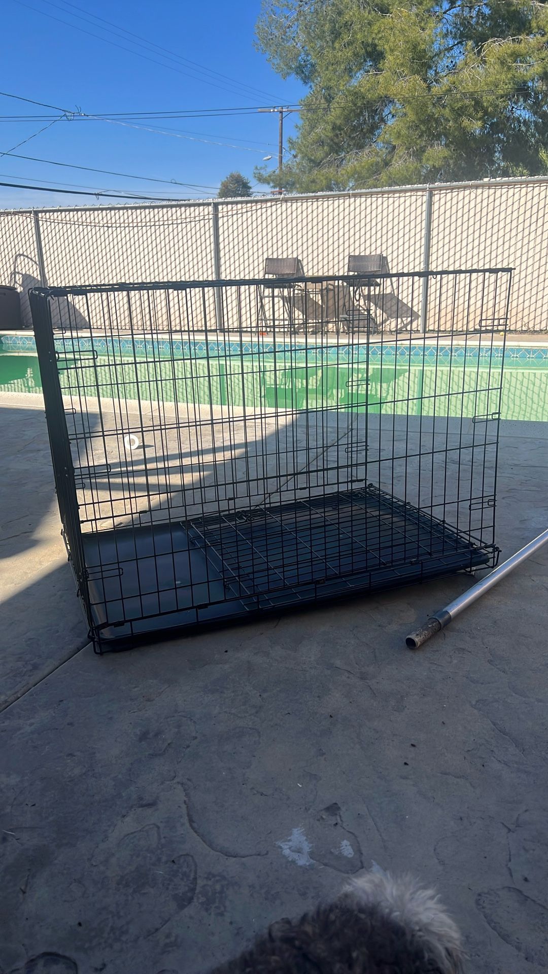 28”w X 28”h X 42”d Dog Cage