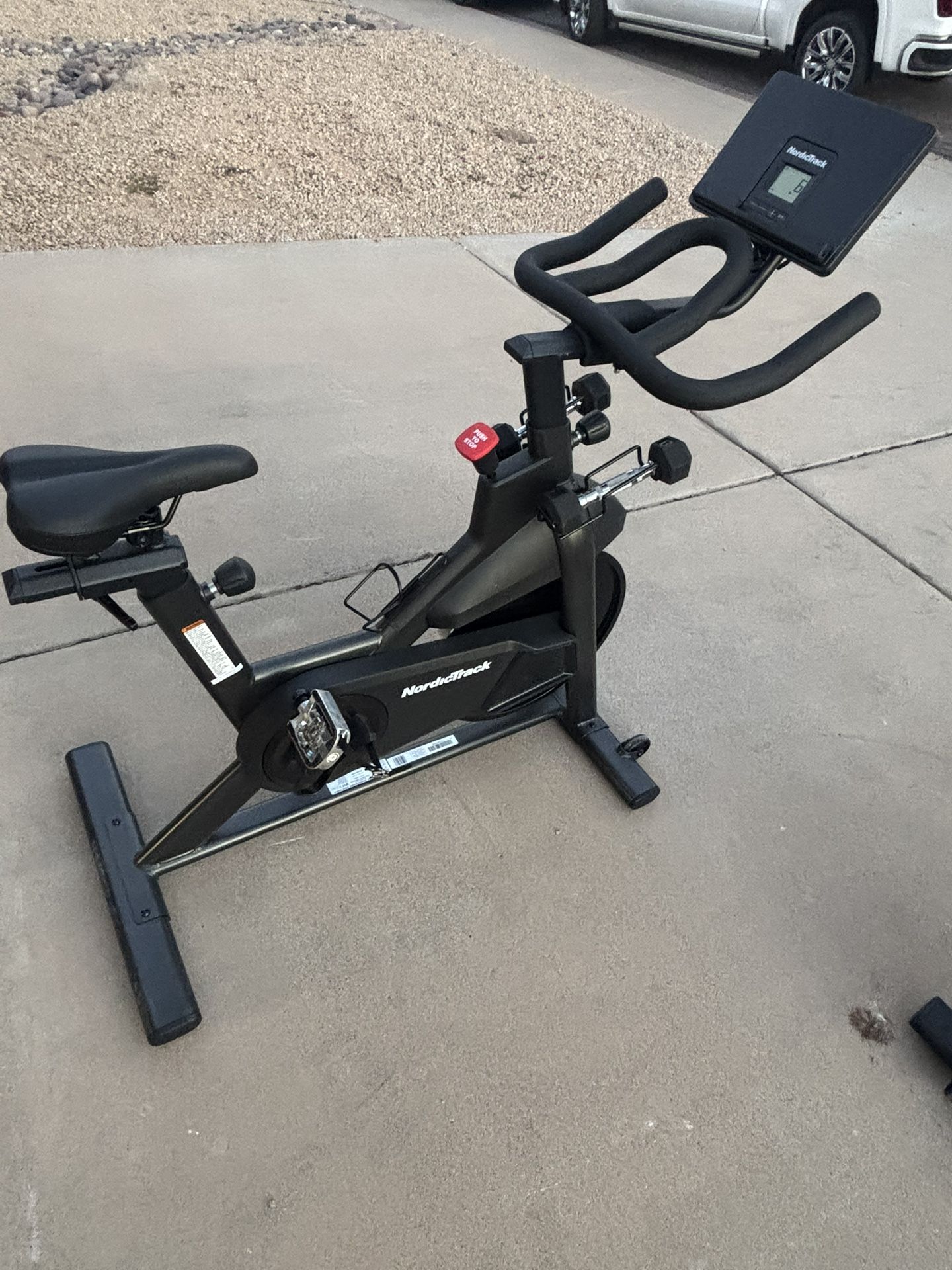Exercise Bike With Weights