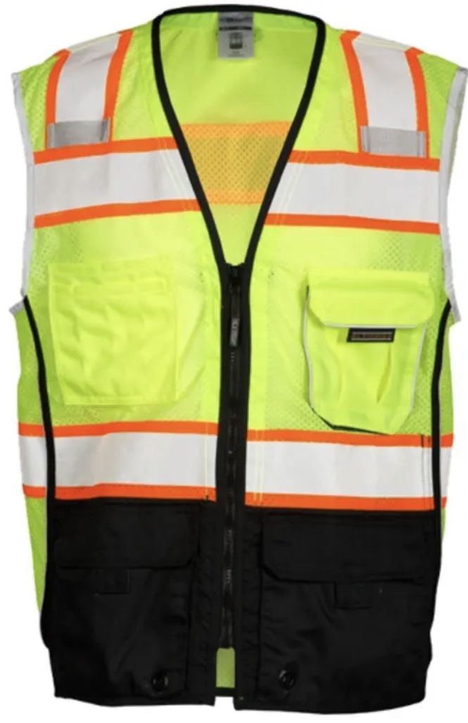 M Safe ANSI Class 2  Safety Vest  