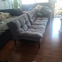 Mainstays Memory Foam Futon with 72" Grey