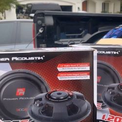 10" Power Acoustic Subwoofers
