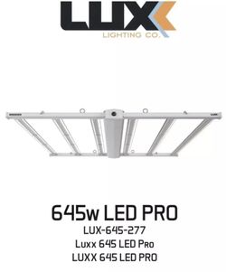 Luxx 645 Watt LED Pro Grow Lights With All Accessories  