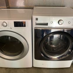 Set Washer And Dryer Kenmore 