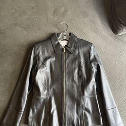 St.  John Leather Jacket