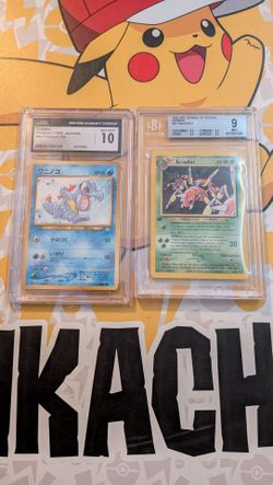 Graded Pokémon Cards CGC 10 & Beckett 9 Lot