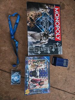 Dr. Who items. Make offer for all. Not seperating.