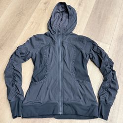 Lululemon Black Reversible Dance Jacket 10