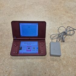 Nintendo DSi Red Console With Charger
