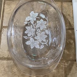 Vintage Princess House Fantasia Large Oval Covered Casserole~ Made in France 