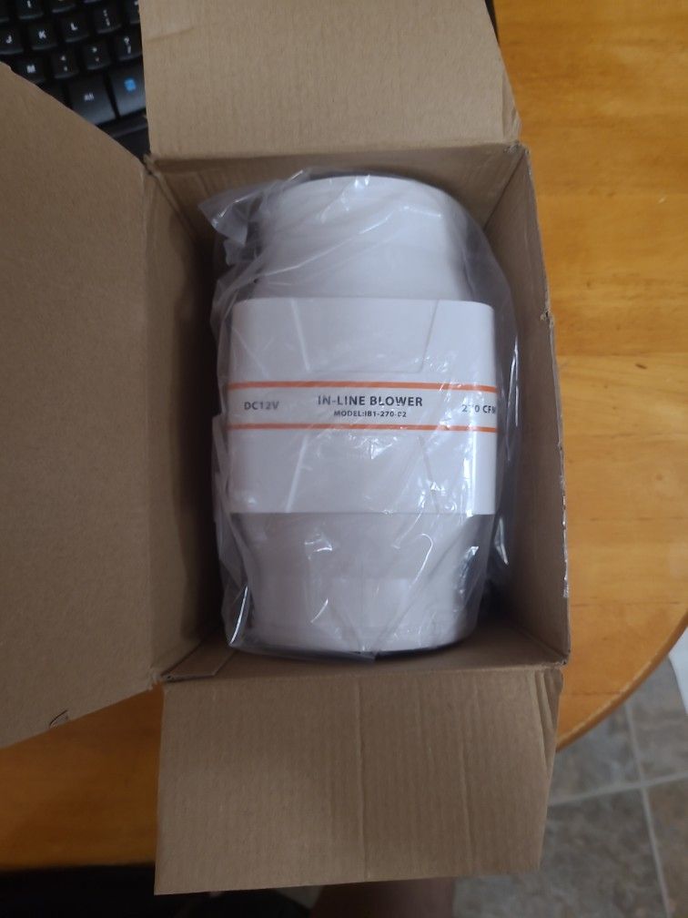 Inline Marine Bilge Blower 270cfm