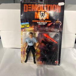1993 Mattel Demolition Man Action Figure 