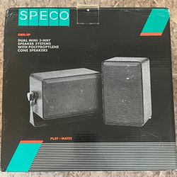 3 way All weather Speakers Speco DMS-3P