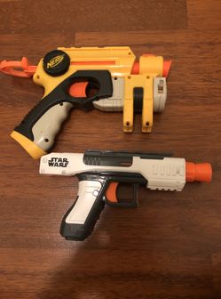 RARE NERF STAR WARS BLASTER AND HANDGUN