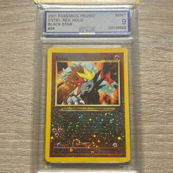 Entei Black Star Promo W/ Swirl 💫🍥