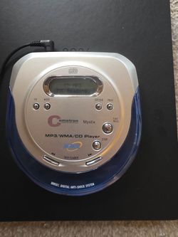 Comotron Mystix Portable MP3/CD Player