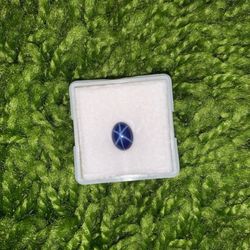 Blue Star Sapphire Gemstone
