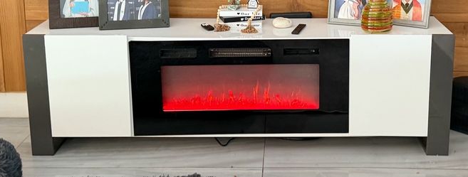 Fireplace table 70inches