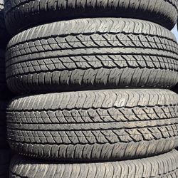 Set 265/65-17 Dunlop Con El 95% De Vida 