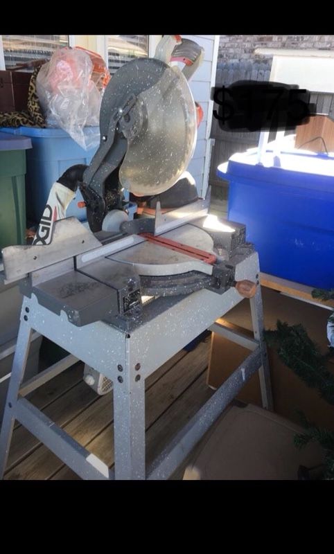 Ridgid 12-inch Compound Miter Saw With Stand- MS12502
