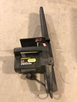mcculloch electric chainsaw em450