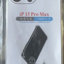 Free Case Celar iPhone 15 Pro Max