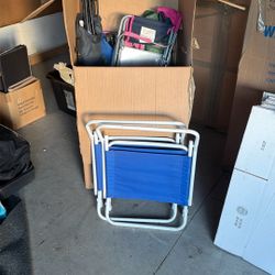 Beach Chairs, Lawn Chairs, Sporting Event Chairs. 