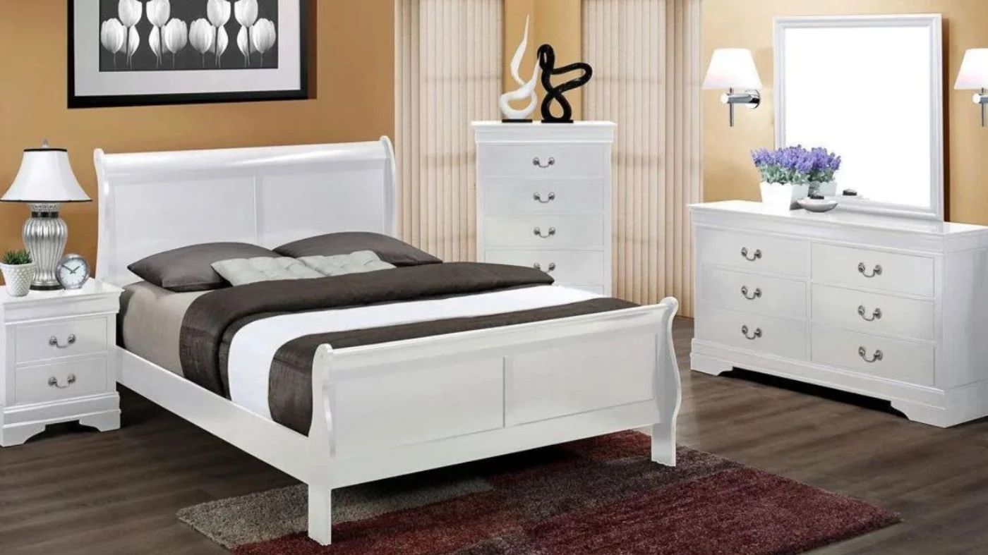 Bed, Dresser, Mirror, Chest & Night Stand All Just $798!!