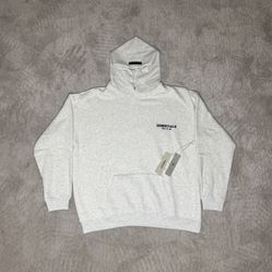 Large Oatmeal Essentials Hoodie