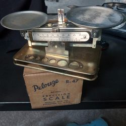 Vintage "Pelouze" Precision Scale  