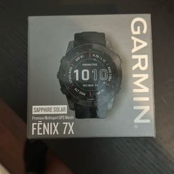 Garmin Fenix 7x Sapphire Solar 
